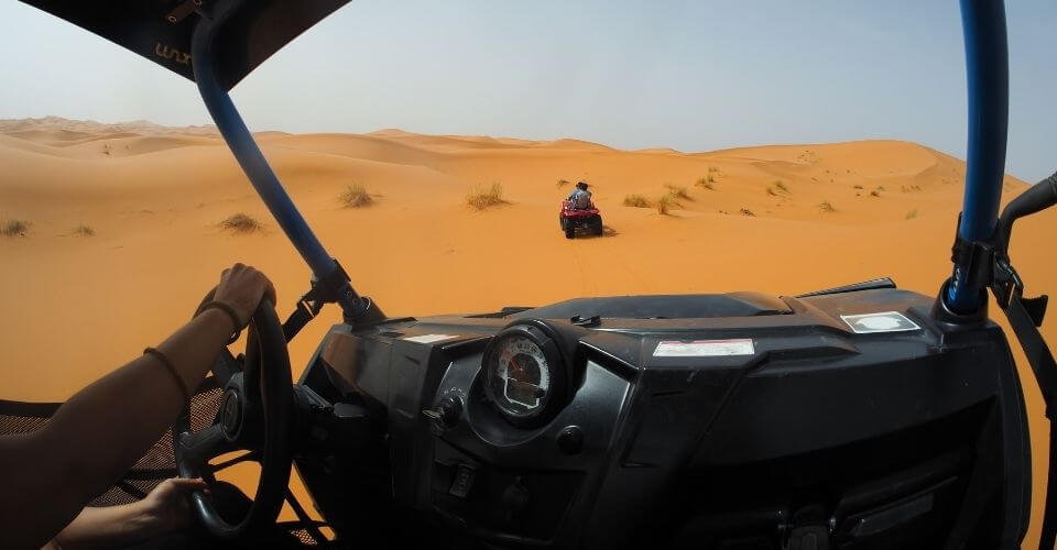 Buggy driving experience in Merzouga