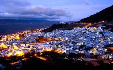 Chefchaouen during the 7 day Morocco itinerary