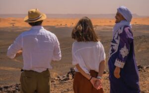 Discovering the desert during the Fes to Marrakech desert tours 4 days