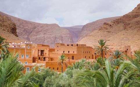 Todra Gorge during the 5 days in Morocco itinerary from Casablanca