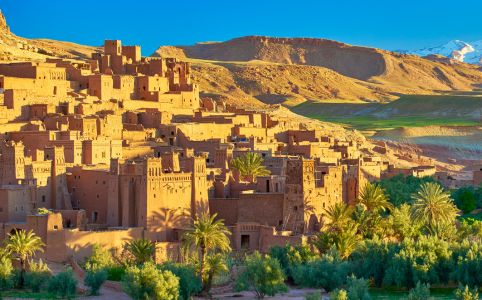 Ait Ben Haddou Kasbah during the Morocco 6 day itinerary
