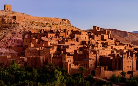 Ait Ben Haddou Kasbah during the 10 days in Morocco