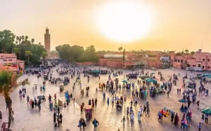 Marrakech on the morocco 14 day itinerary
